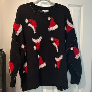 Talulah Holiday Santa Hat Sweater
